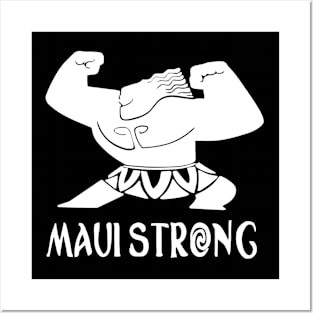 Pray For Maui Hawaii Strong Posters and Art